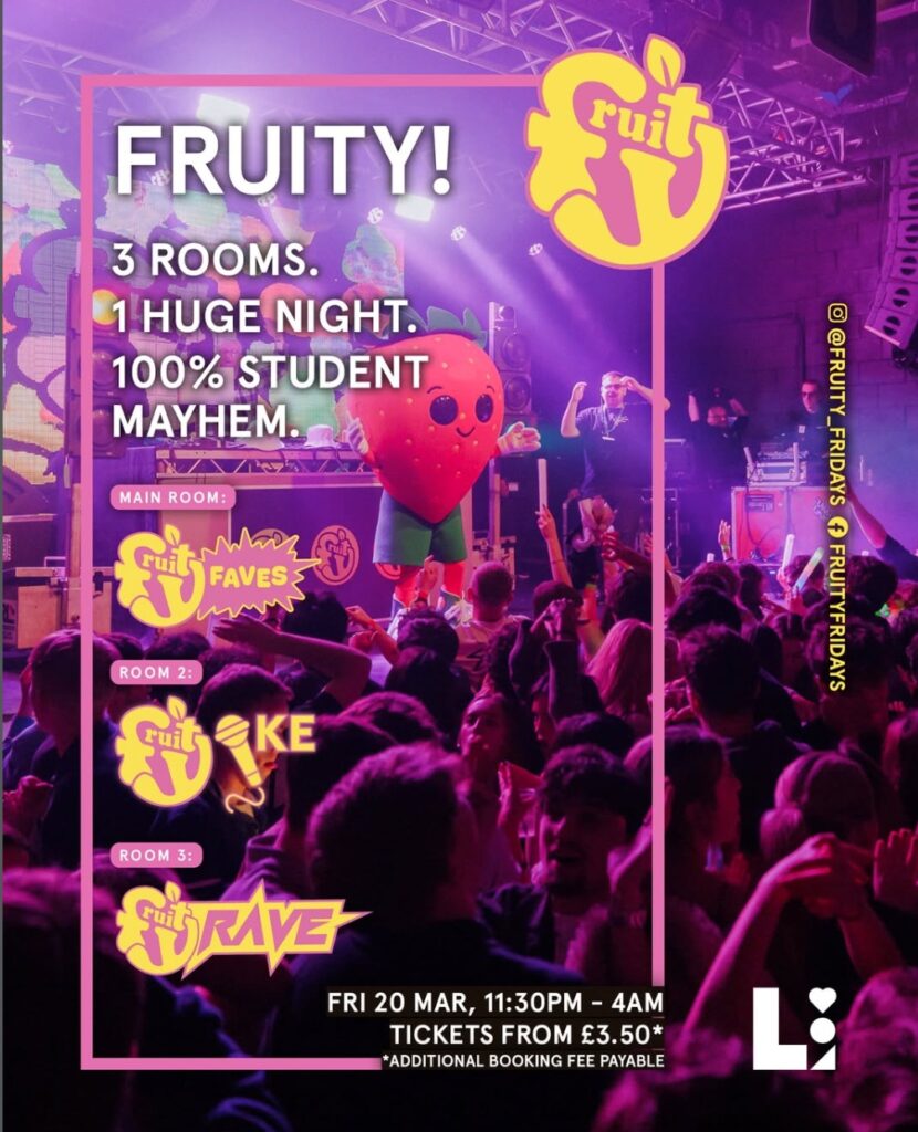 A Poster for Fruity Fridays