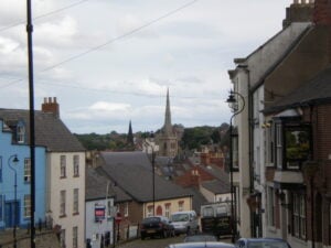 Crossgate in the city of Durham.
