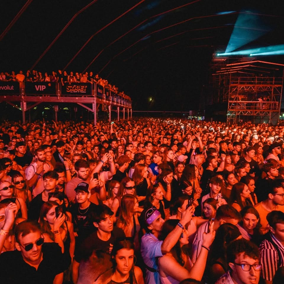 festival crowd Sziget Festival