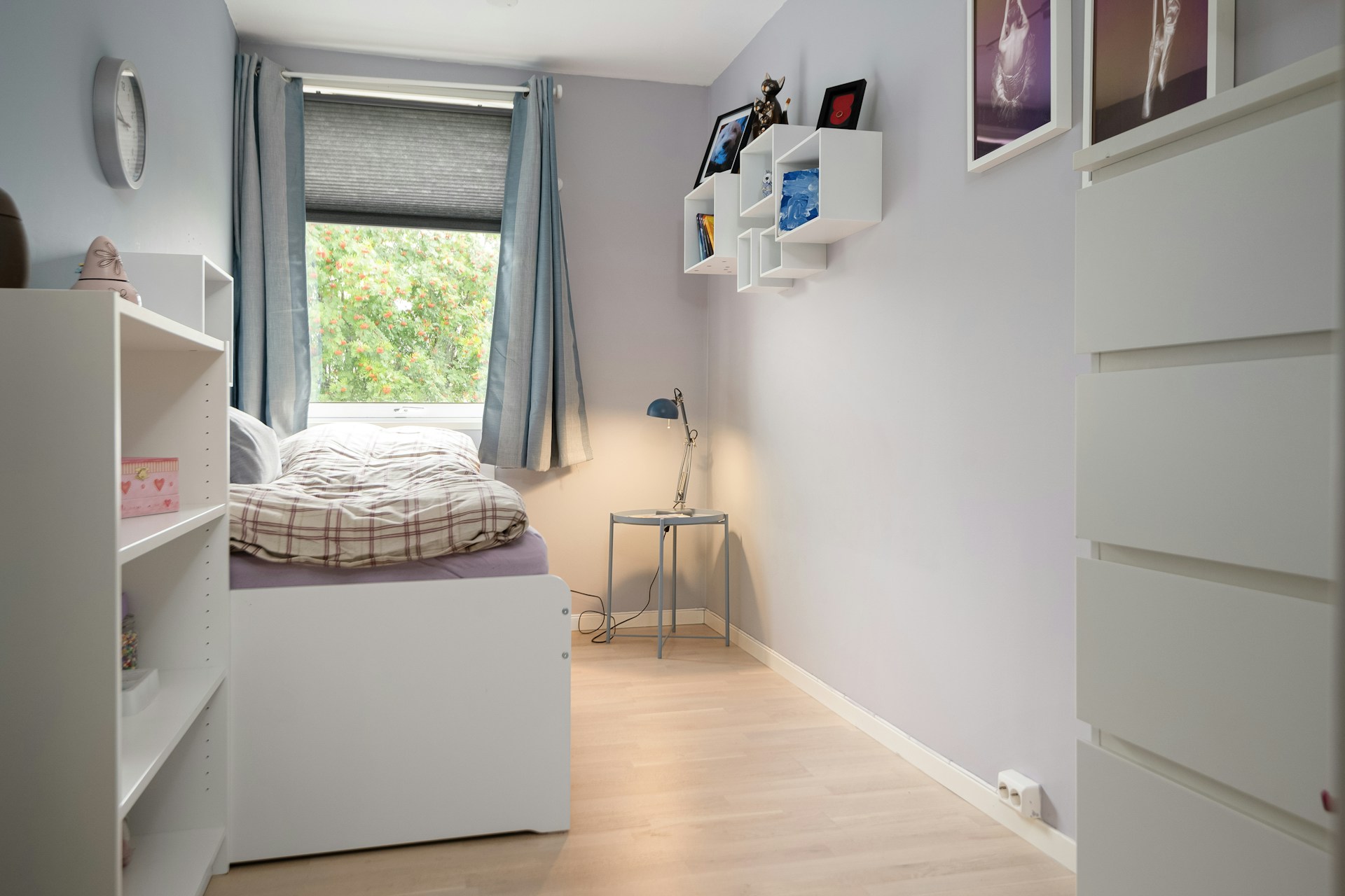 Premium student accommodation kitchen and bedroom