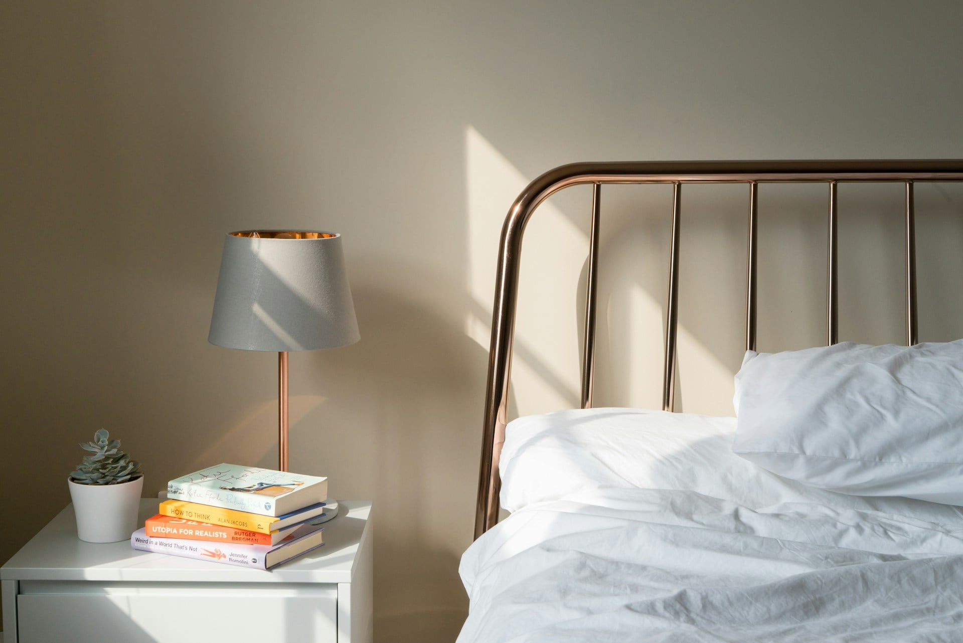 Gold Studio bedroom at iQ Collingwood in Newcastle