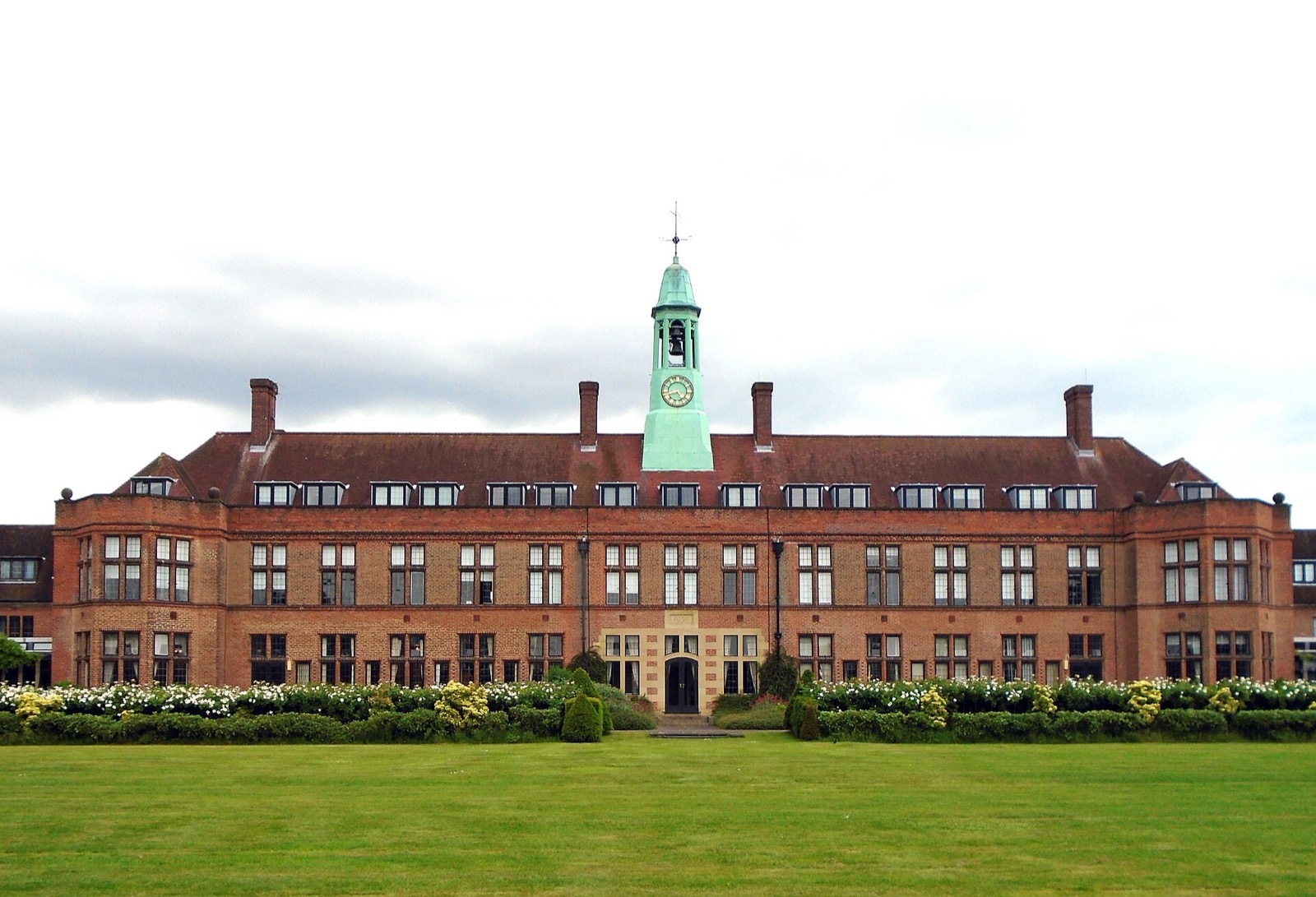 St Katharine's building across the lawn at Liverpool Hope University's Hope Park campus
