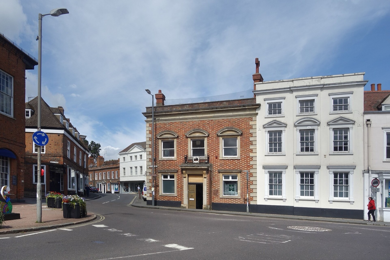 Historic buildings in Buckingham town centre