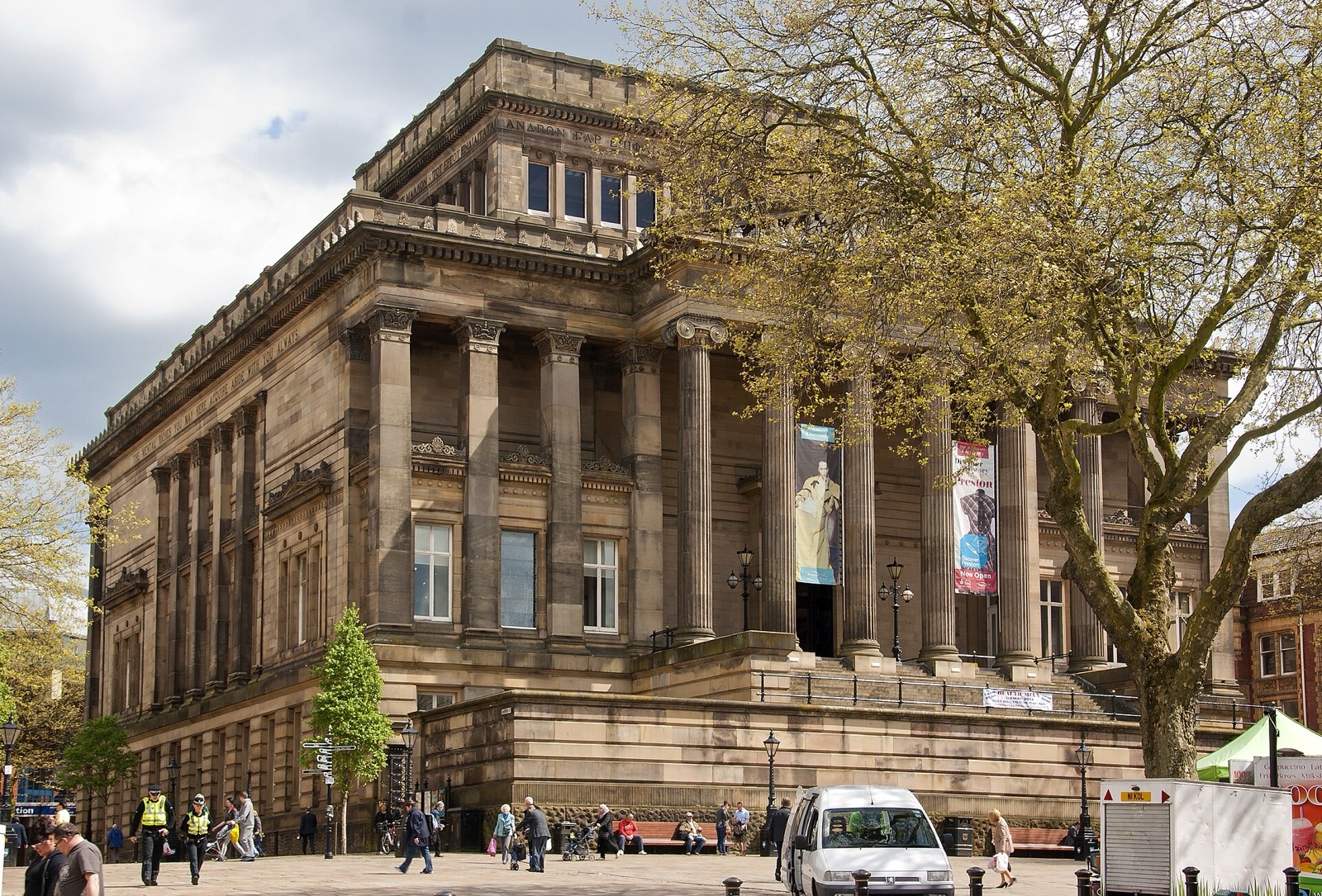 The Harris Museum and Art Gallery in Preston city centre