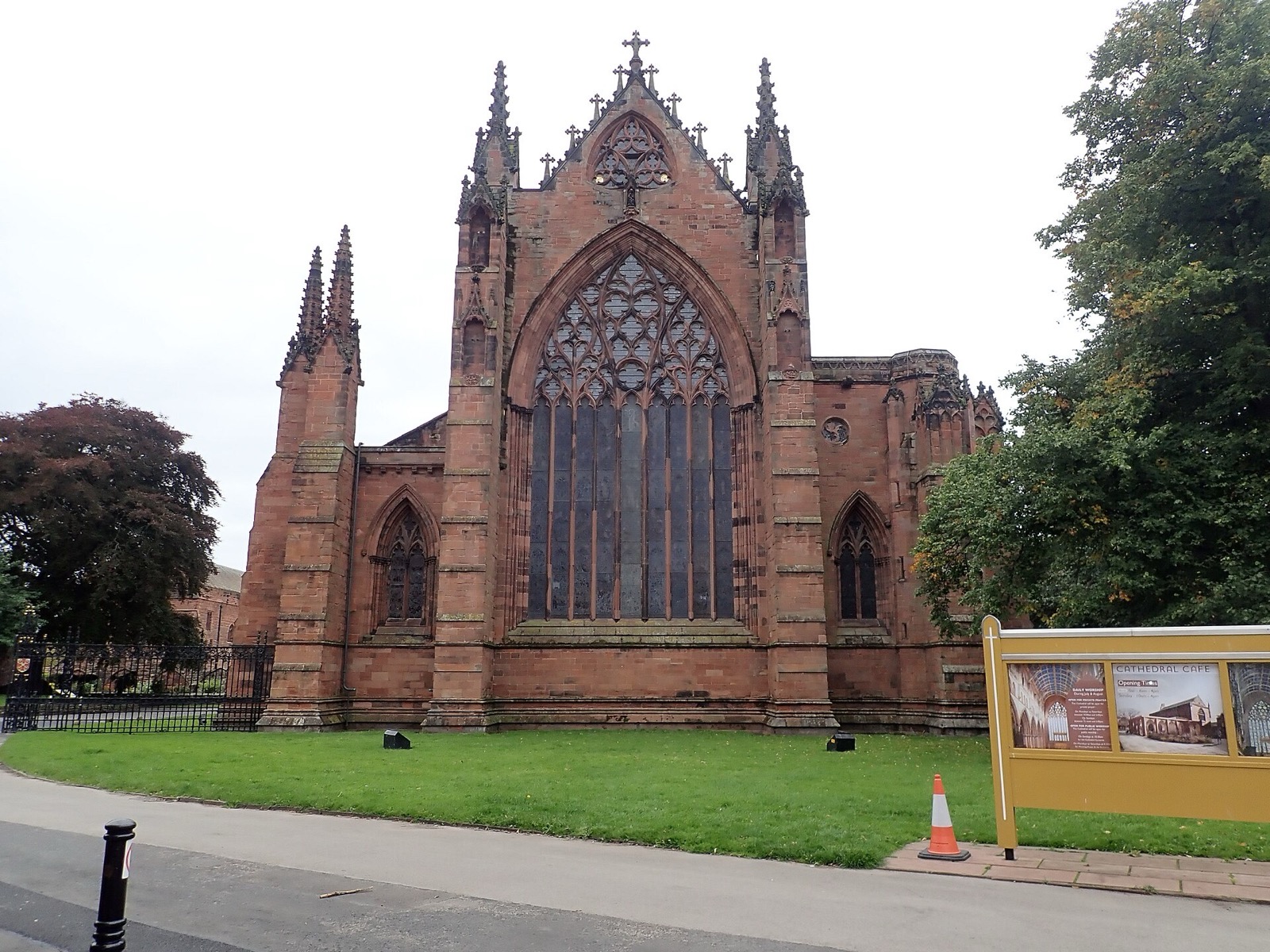 Carlisle Cathedral in Carlisle city centre