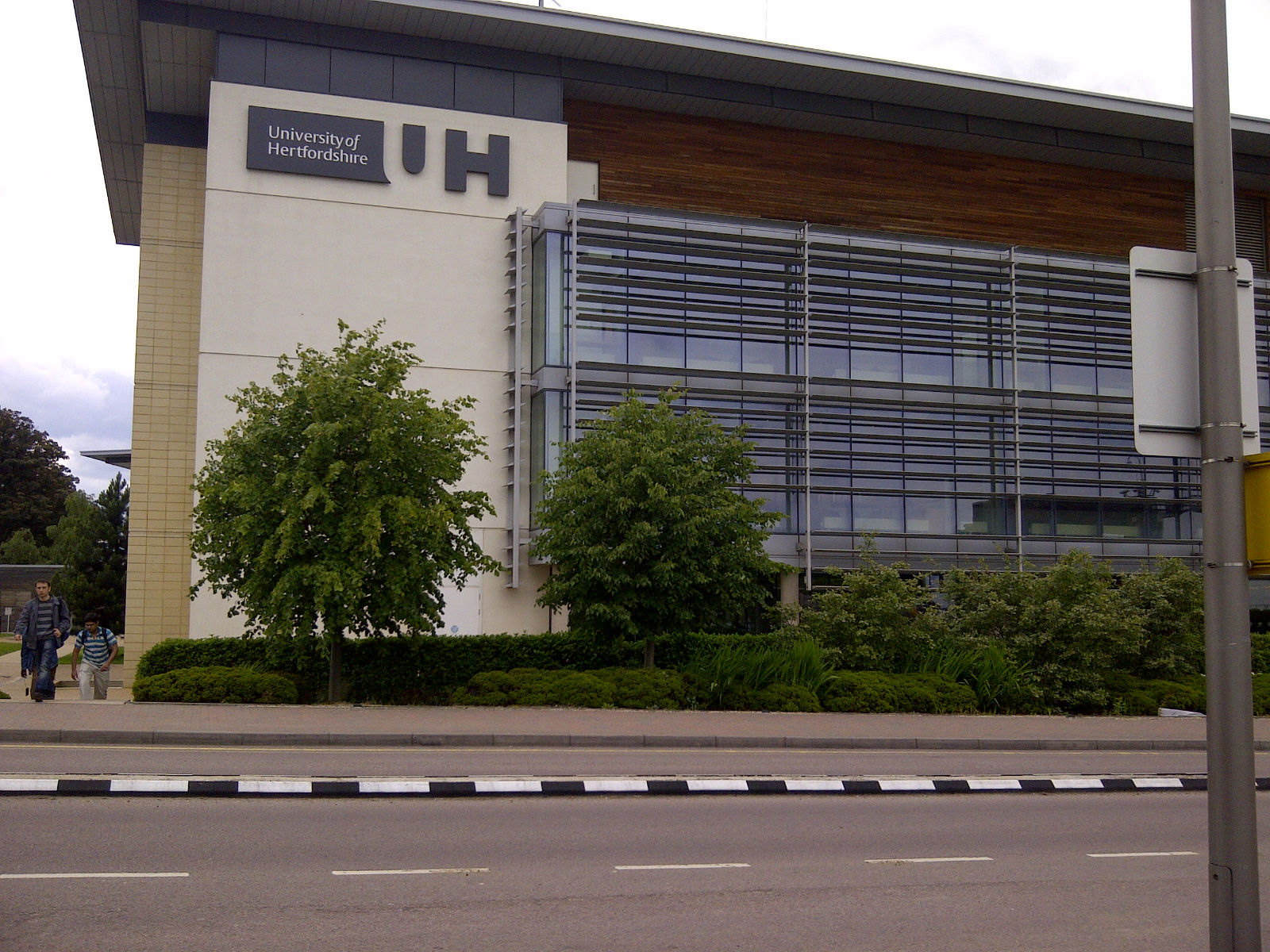 University of Hertfordshire building in Hatfield