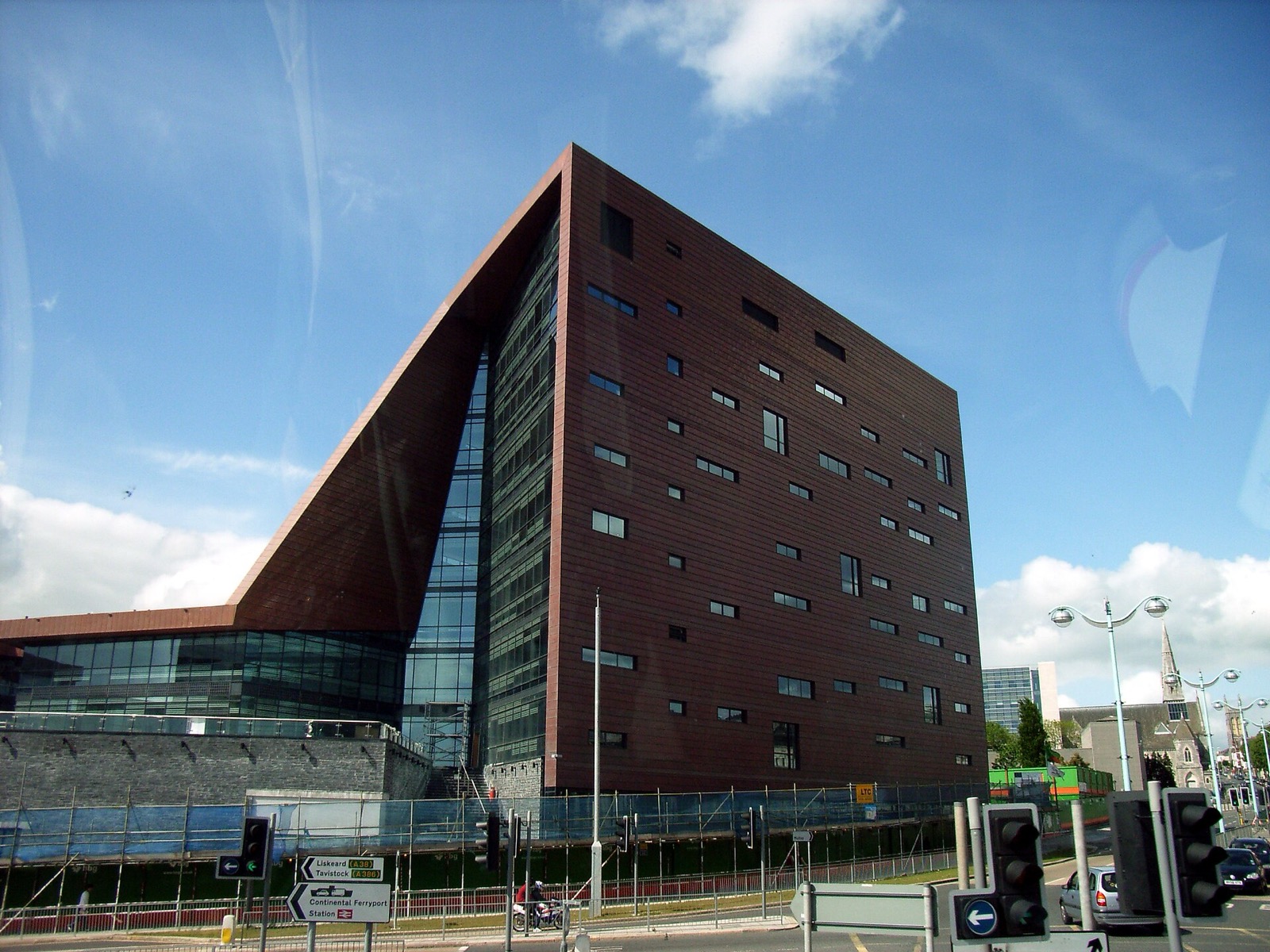 The Roland Levinsky Building at the University of Plymouth
