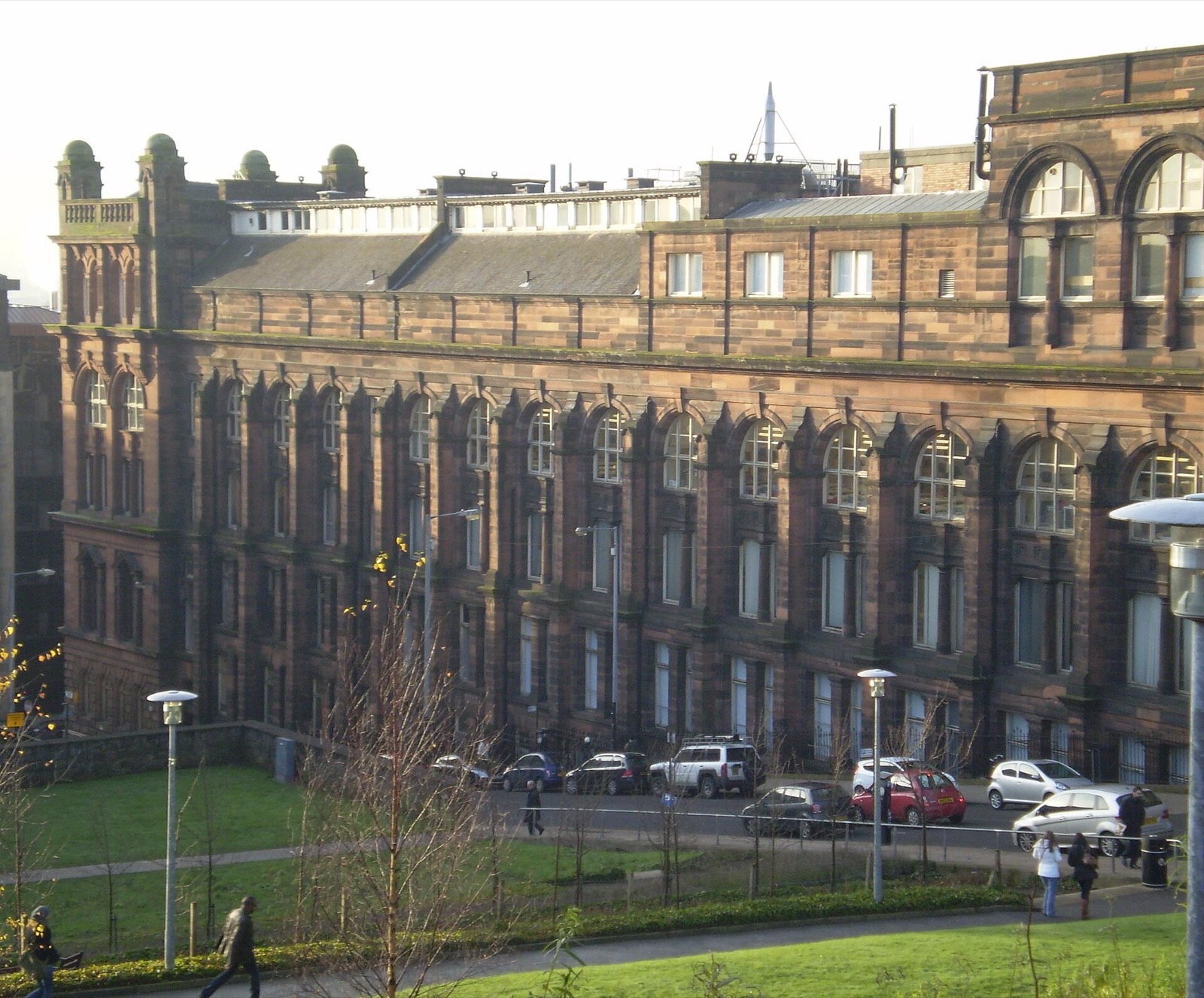 The Royal College Building of the University of Strathclyde in Glasgow