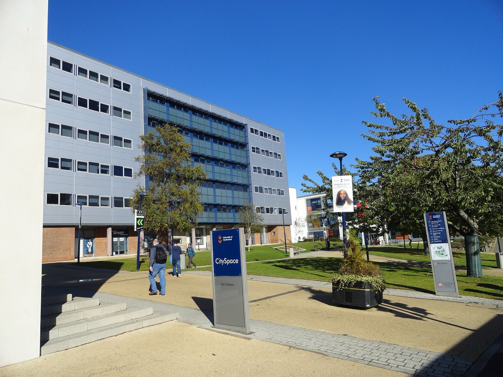 The Gateway building at the University of Sunderland
