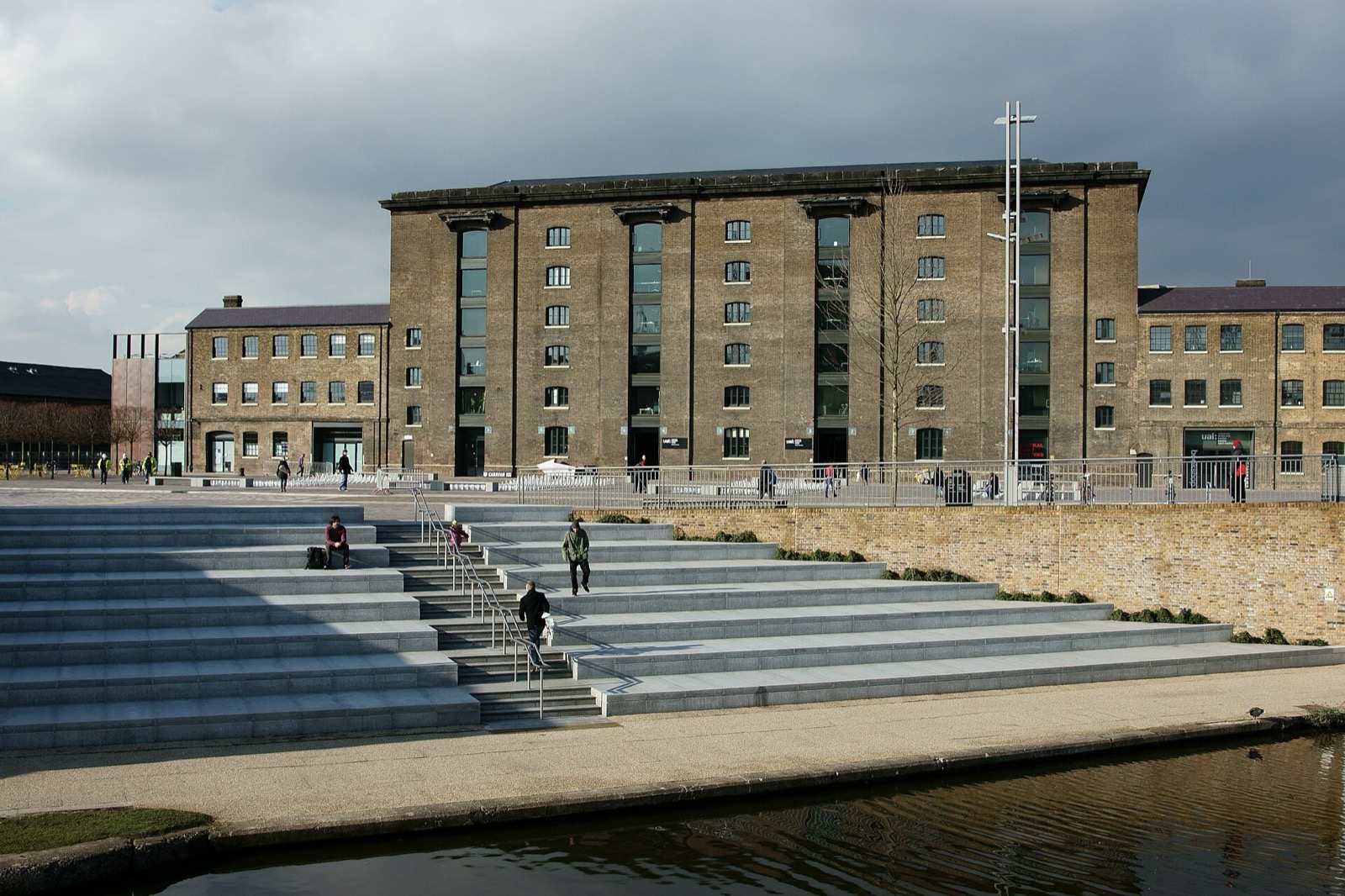 Central Saint Martins in the Granary Building at King's Cross, University of the Arts London