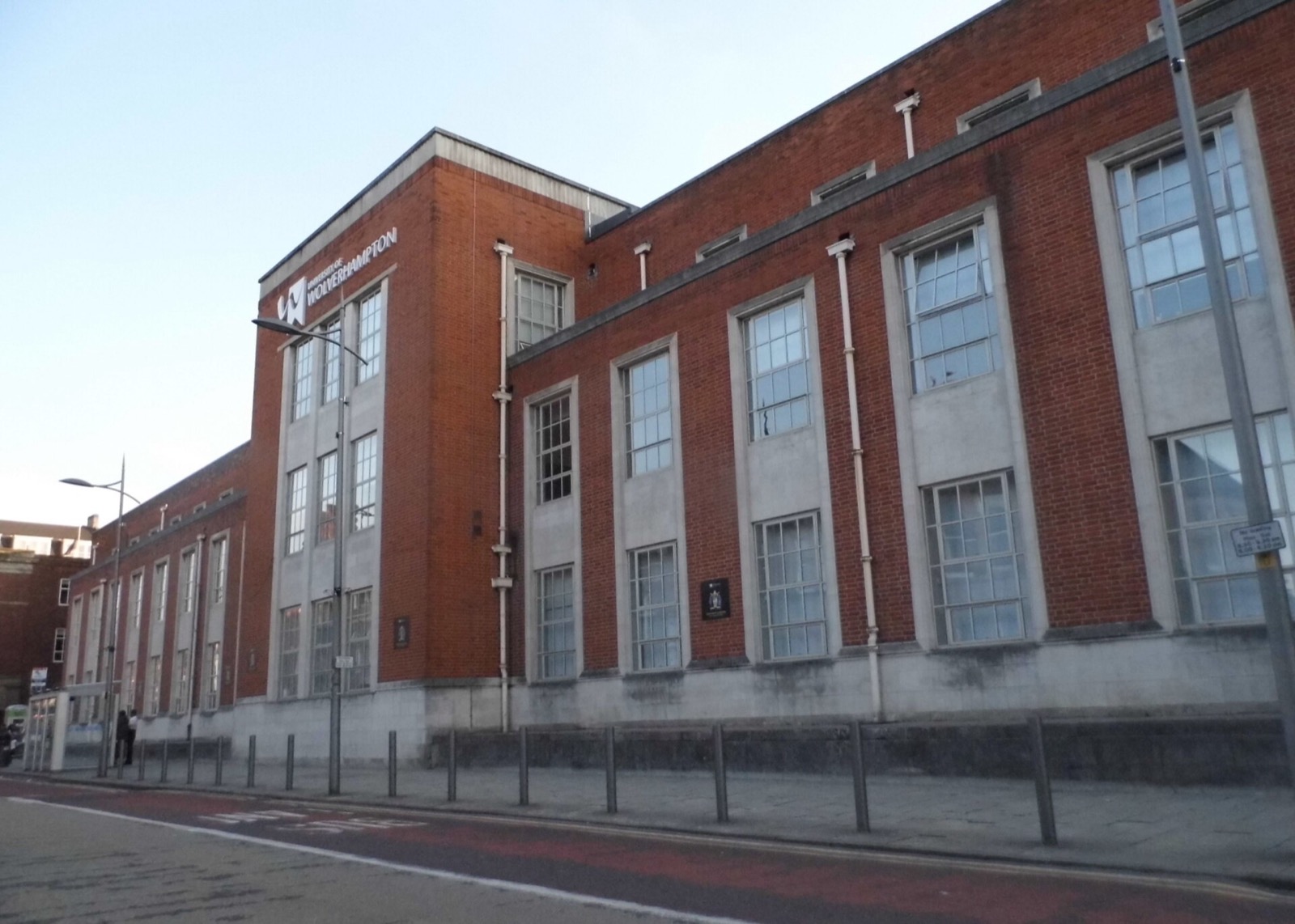 University of Wolverhampton building on Stafford Street