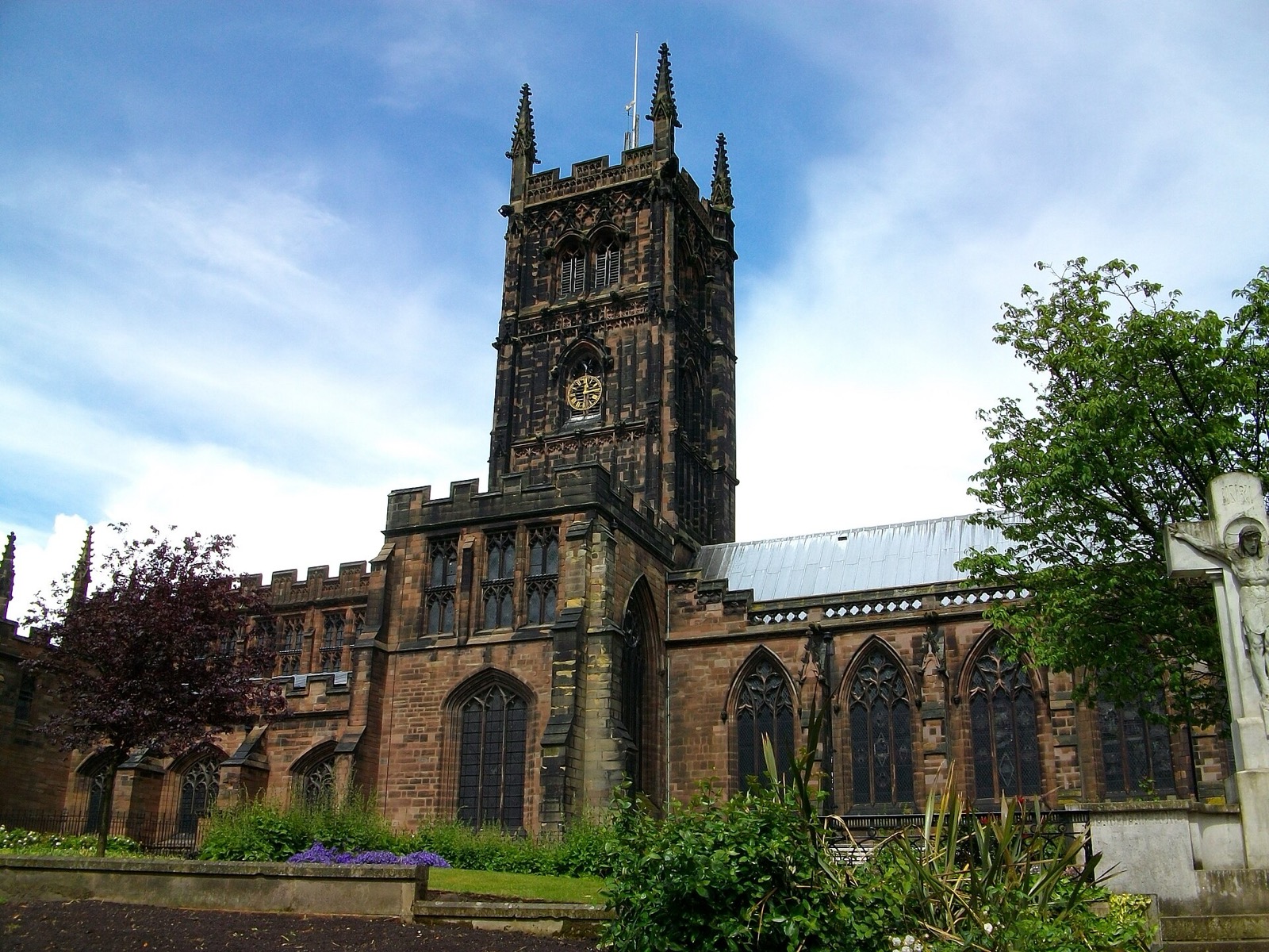 St Peter's Collegiate Church in Wolverhampton city centre