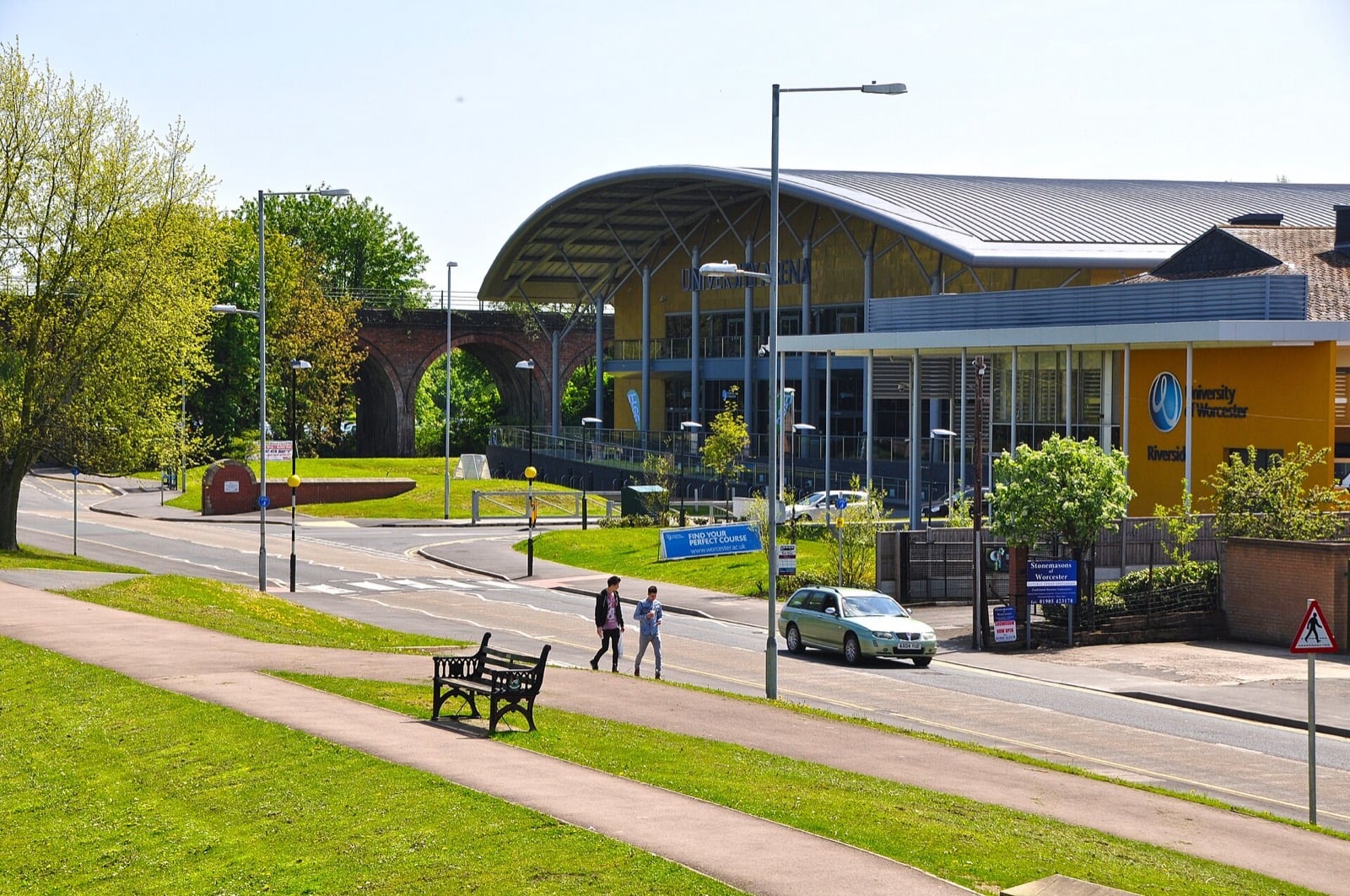 University of Worcester Arena and campus on Hylton Road