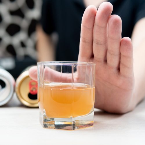 say no to alcohol for dry january