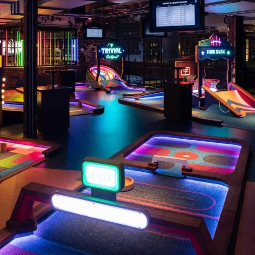 The best indoor mini golf in London