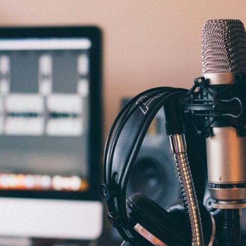 Interview microphone - A day in the life of a journalist student
